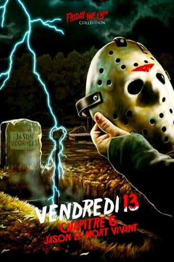 Affiche de Vendredi 13, chapitre 6 : Jason le mort-vivant