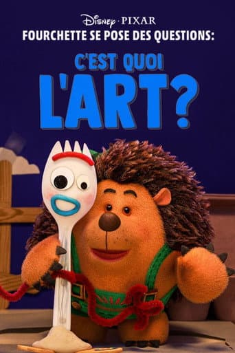 Affiche de Fourchette se pose des questions : c'est quoi l'art ?