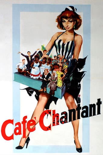 Affiche de Café chantant