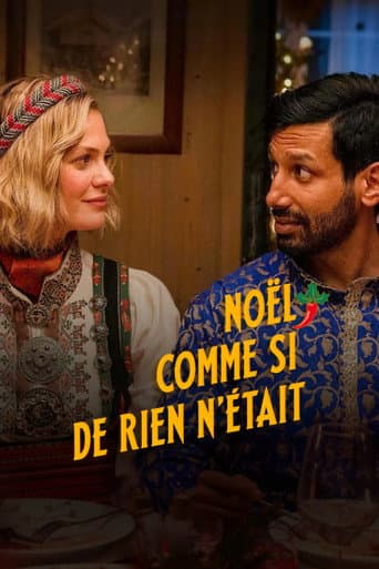 Affiche de Noël comme si de rien n'était