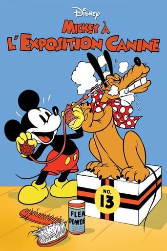 Affiche de Mickey à l'Exposition Canine