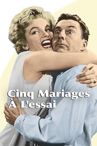 Affiche de Cinq Mariages à l'essai