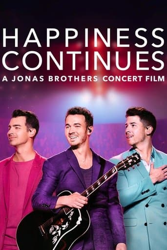Affiche de Le Bonheur se Poursuit : Un Film-Concert des Jonas Brothers