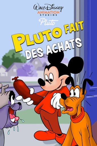 Affiche de Pluto Fait des Achats