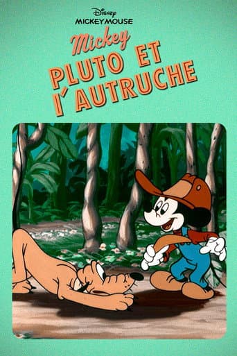 Affiche de Mickey, Pluto et l'Autruche