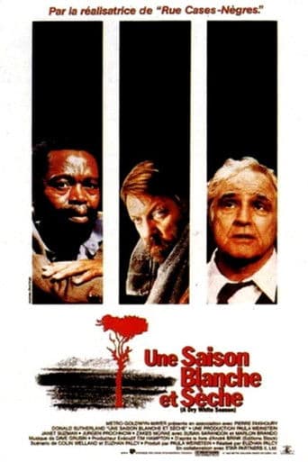 Affiche de Une saison blanche et sèche