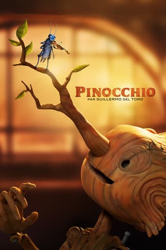 Affiche de Pinocchio par Guillermo del Toro