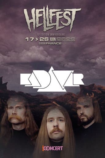 Affiche de Kadavar - Hellfest 2022