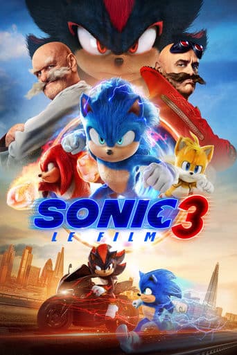 Affiche de Sonic 3, le film