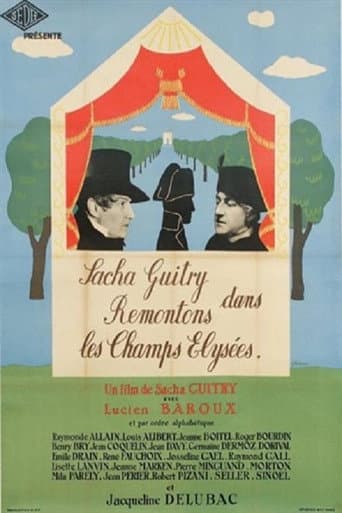 Affiche de Remontons les Champs-Elysées