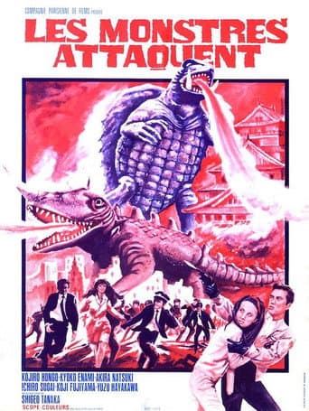 Affiche de Gamera 2 - Gamera vs Barugon