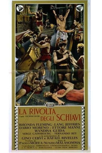 Affiche de La rivolta degli schiavi