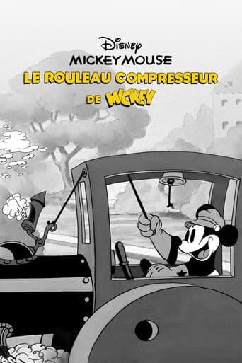 Affiche de Le Rouleau-compresseur de Mickey
