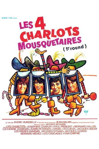 Affiche de Les Quatre Charlots mousquetaires