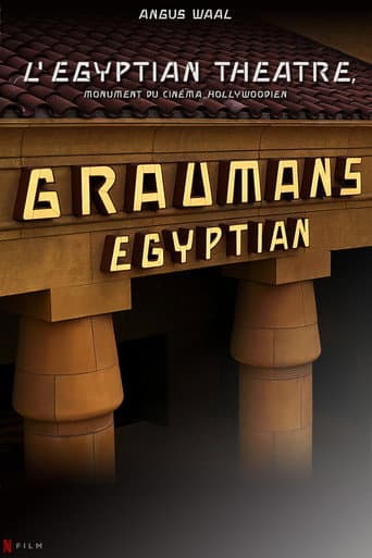 Affiche de L'Egyptian Theatre, monument du cinéma hollywoodien