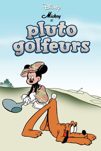 Affiche de Mickey et Pluto Golfeurs