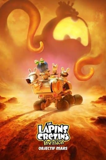 Affiche de Les Lapins Crétins - Invasion : Objectif Mars