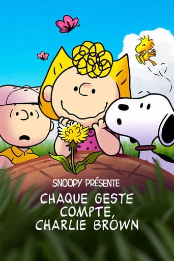 Affiche de Snoopy présente : Chaque geste compte, Charlie Brown