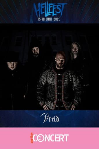 Affiche de Vreid - Hellfest 2023