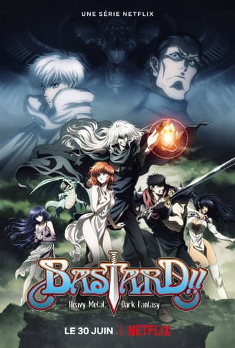 Affiche de Bastard!! Heavy Metal, Dark Fantasy
