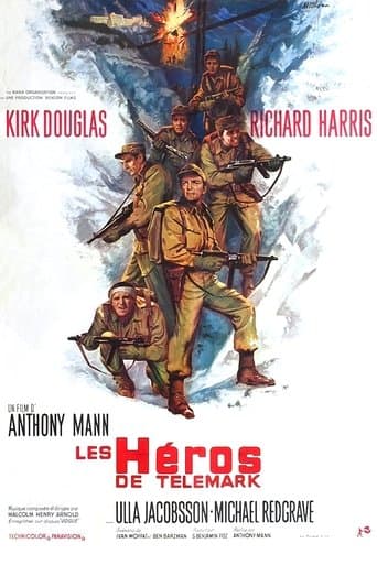 Affiche de Les Héros de Télémark