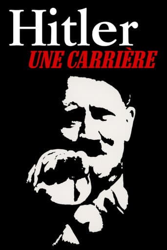 Affiche de Hitler, une carrière