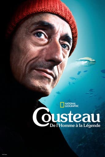 Affiche de Cousteau : De l'homme à la légende