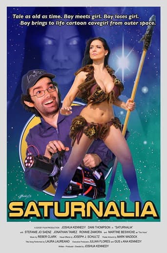 Affiche de Saturnalia: La Fille des Cavernes et l'Idiot
