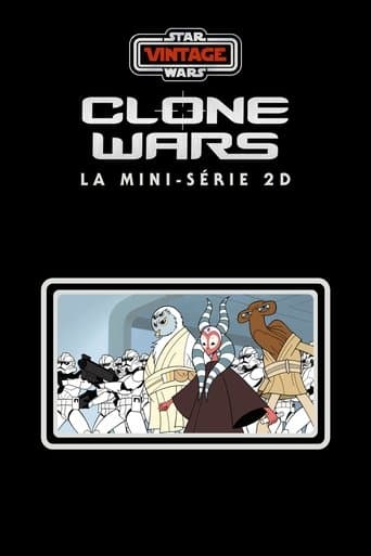 Affiche de Star Wars Vintage : Clone Wars