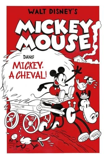 Affiche de Mickey, À Cheval !