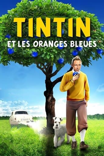 Affiche de Tintin et les oranges bleues