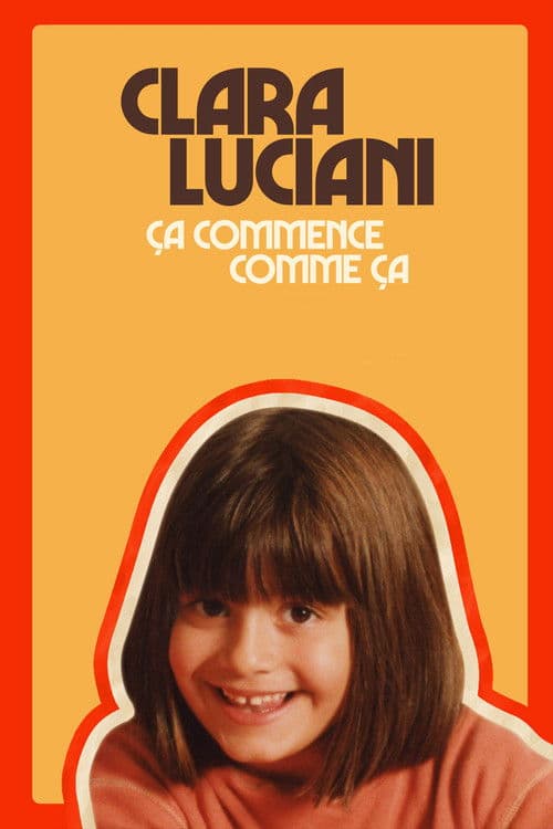 Affiche de Clara Luciani : Ça commence comme ça