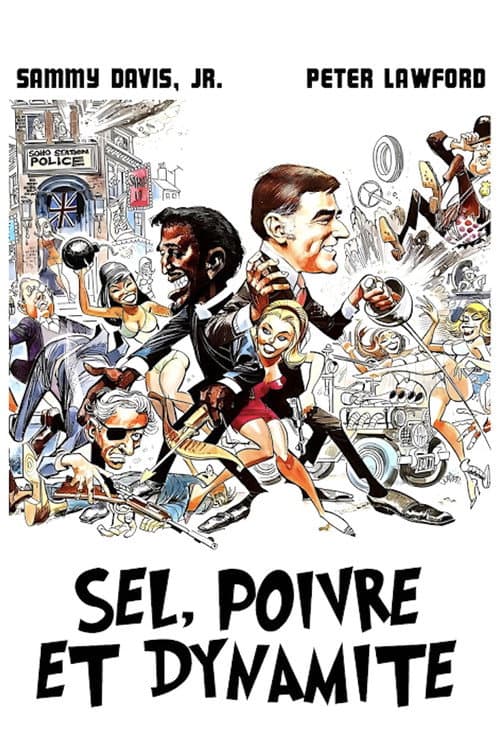 Affiche de Sel, poivre et dynamite