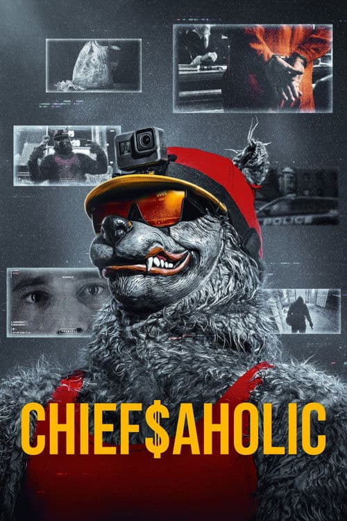 Affiche de Chiefsaholic : un loup en habit de Chiefs