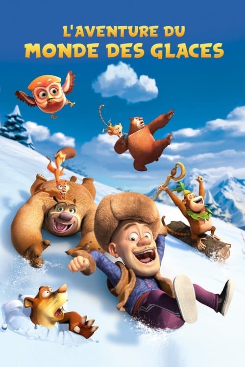 Affiche de Les Ours Boonie : L'aventure du monde des glaces