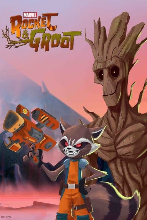 Affiche de Rocket et Groot
