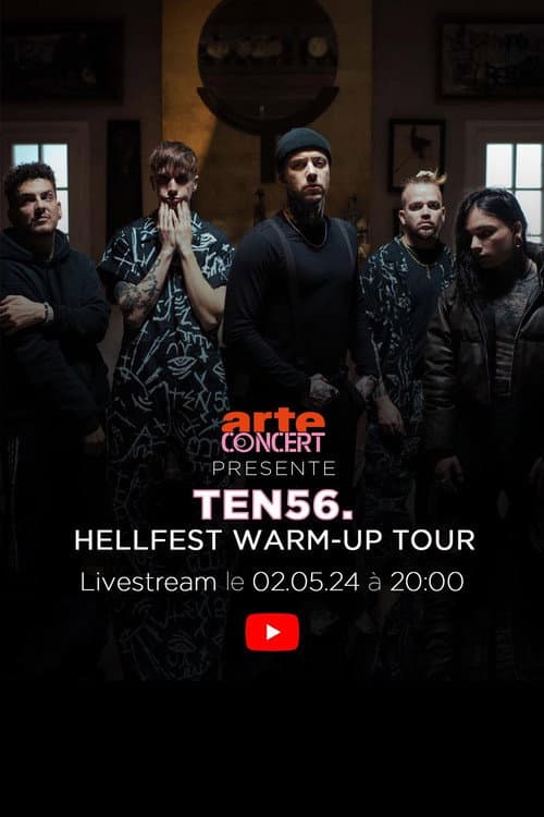 Affiche de ten56. -  Hellfest Warm-Up Tour à la Philharmonie de Paris