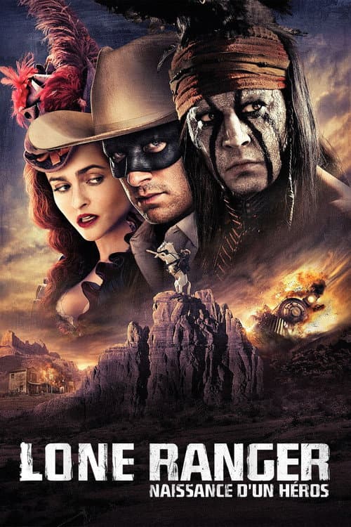 Affiche de Lone Ranger, naissance d'un héros
