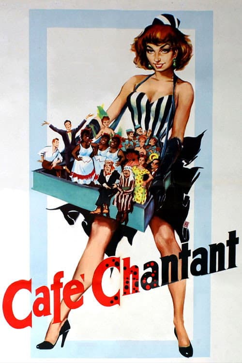 Affiche de Café chantant