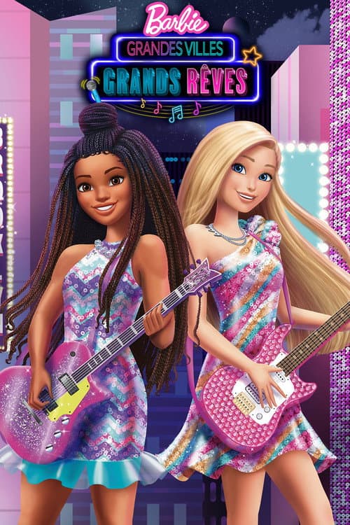 Affiche de Barbie : Grandes villes, grands rêves