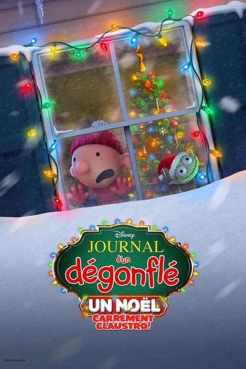 Affiche de Journal d'un dégonflé : Un Noël carrément claustro !
