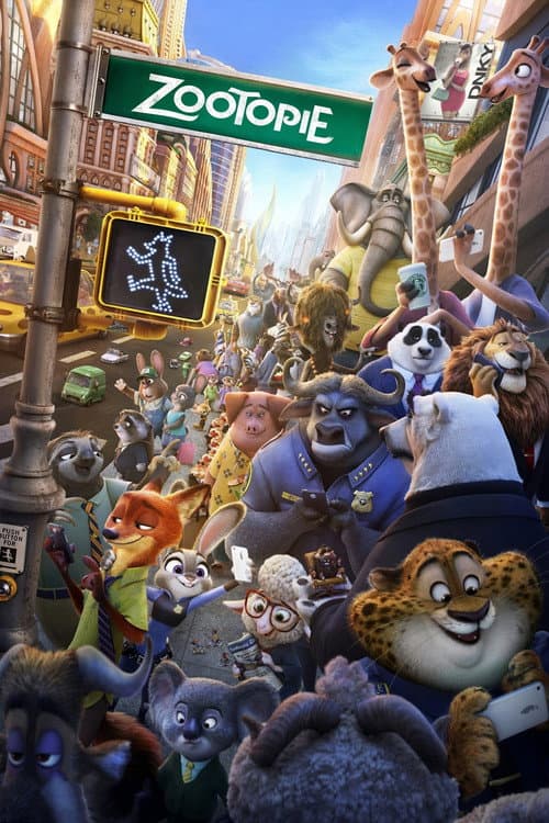 Affiche de Zootopie