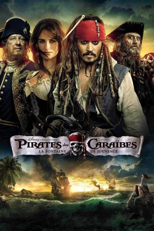 Affiche de Pirates des Caraïbes : La Fontaine de jouvence