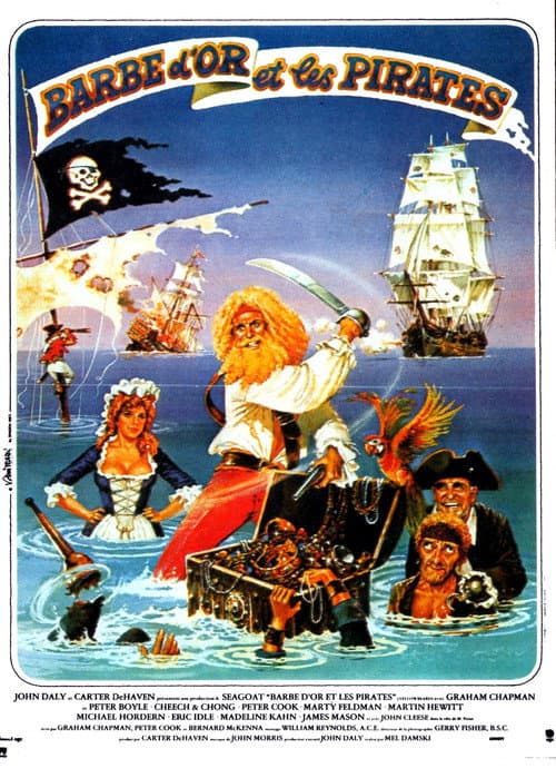 Affiche de Barbe d'or et les pirates