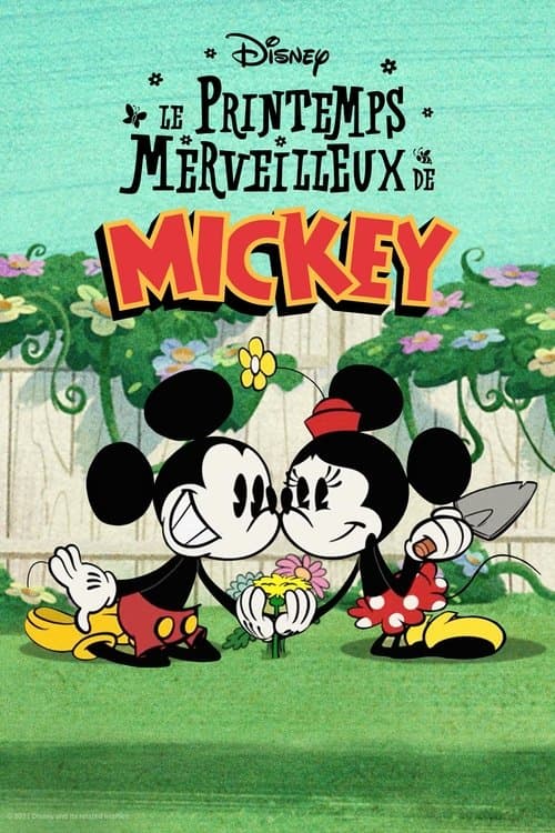 Affiche de Le printemps merveilleux de Mickey