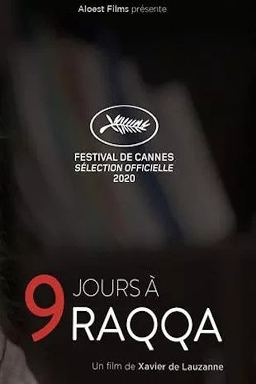 Affiche de 9 jours à Raqqa