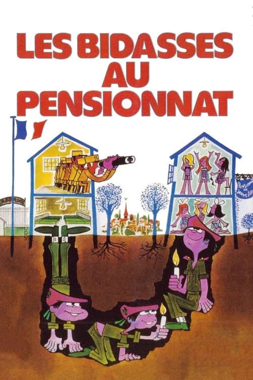 Affiche de Les Bidasses au pensionnat