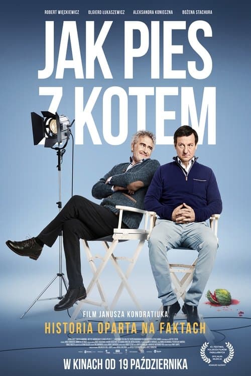 Affiche de A cat with a dog