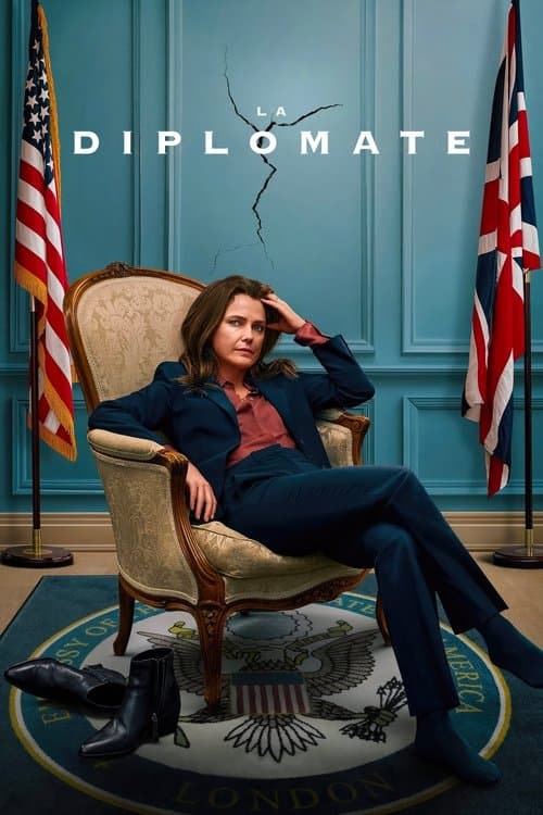 Affiche de La diplomate
