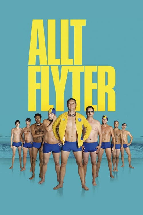 Affiche de Neuf hommes en maillot